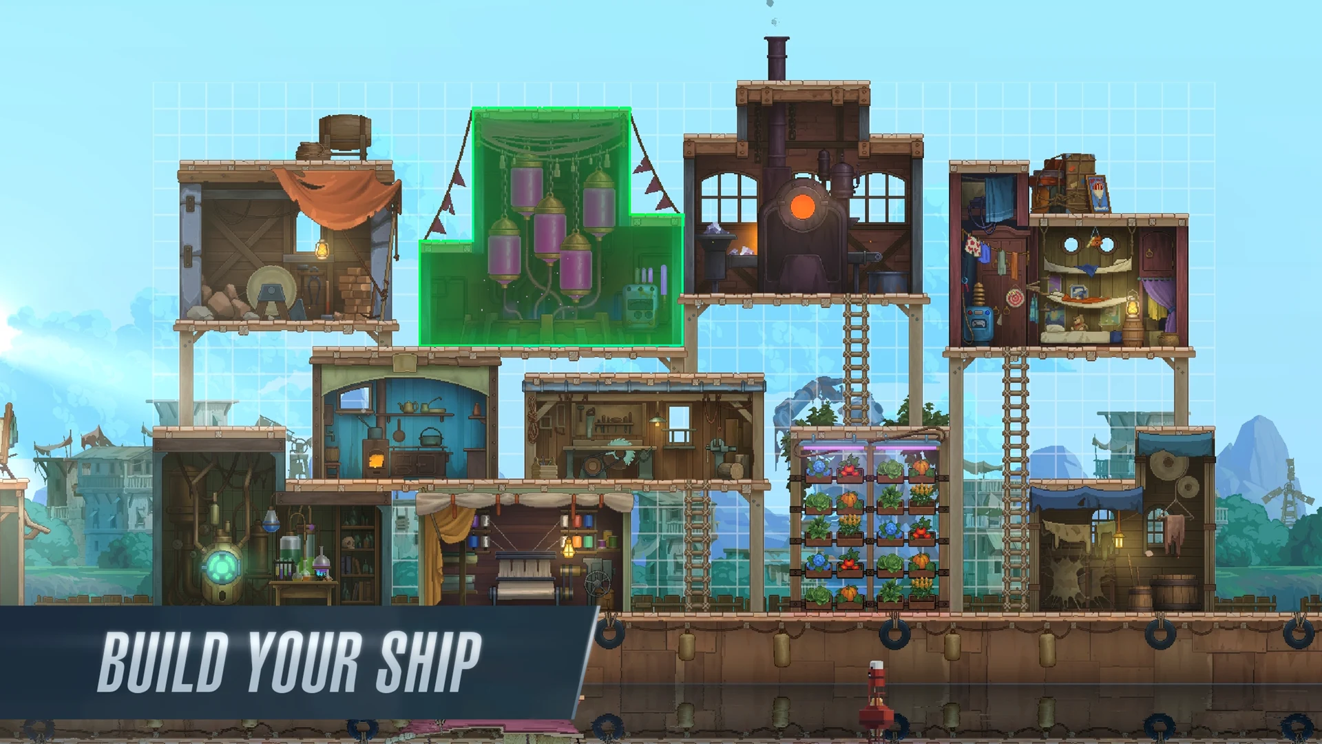 Driftfall: Pixel Action RPG screenshot